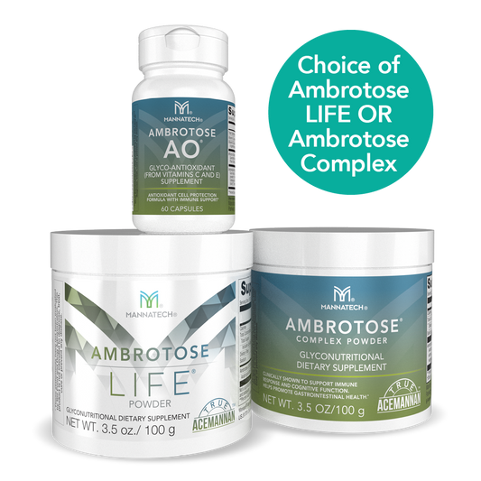 Ambrotose powder & Ambrotose AO capsules